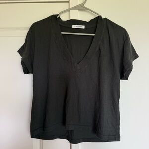 Perfect White Tee - Alanis - Vintage Black - M